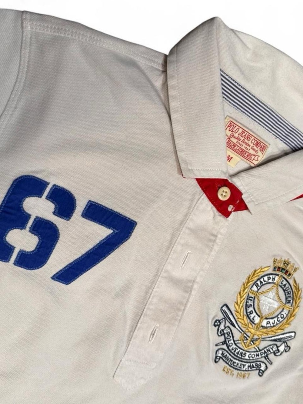 Y2K Polo Ralph Lauren 67 Embroidered Polo Shirt